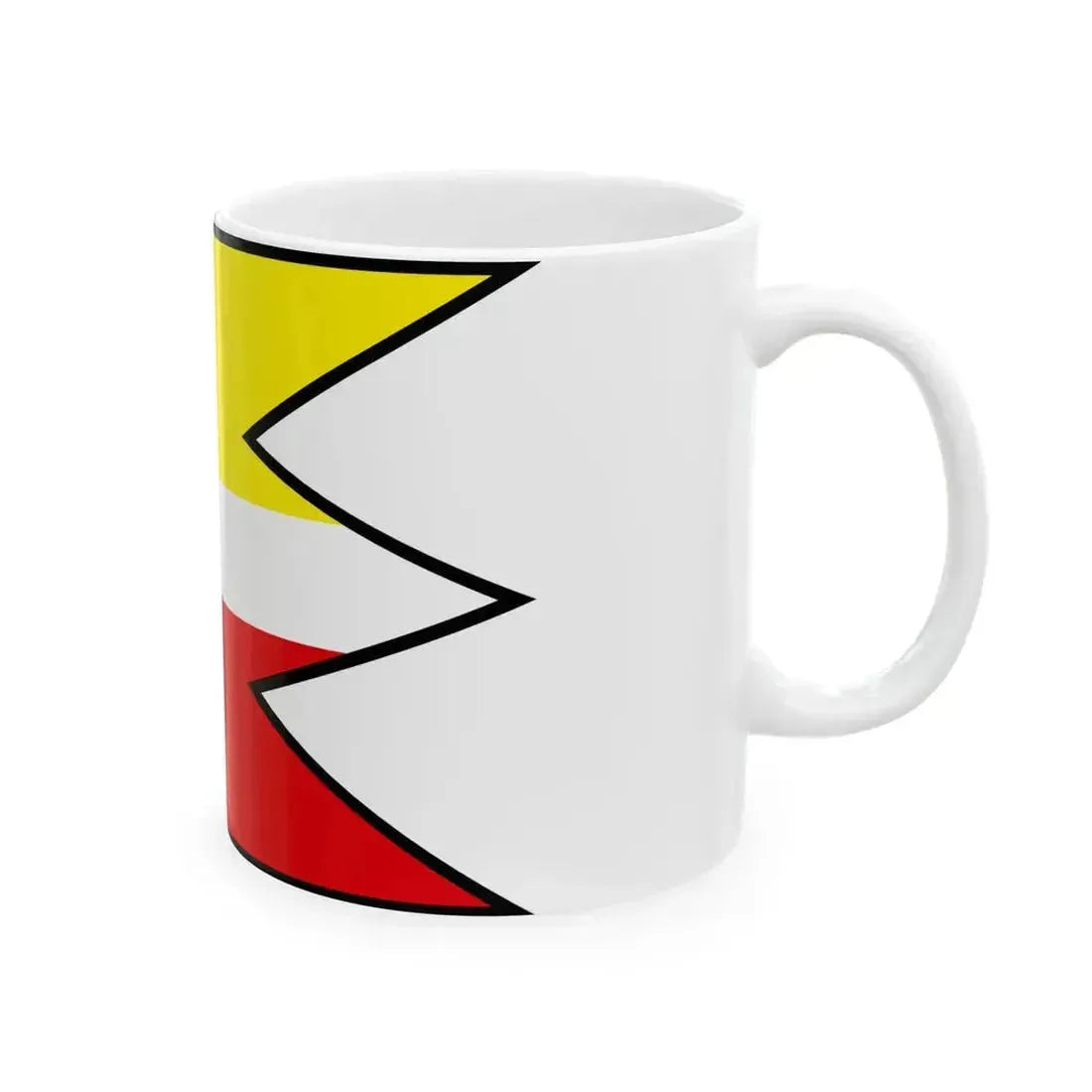 Busovce Kezmarok Flag (Slovakia) White Coffee Mug - Go Mug Yourself