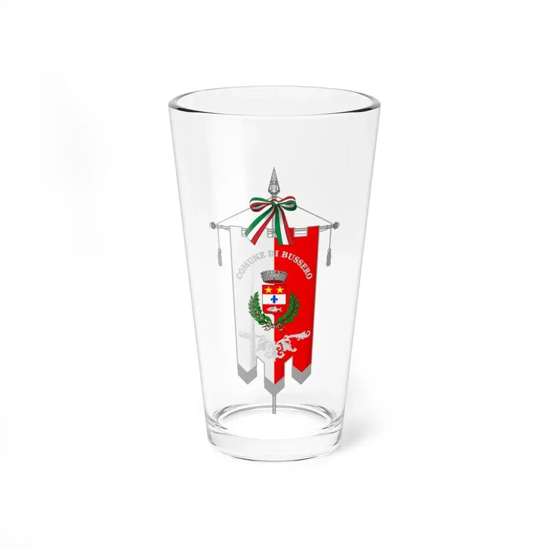 Bussero-Gonfalone (Italy) Pint Glass 16oz 16oz - Go Mug Yourself