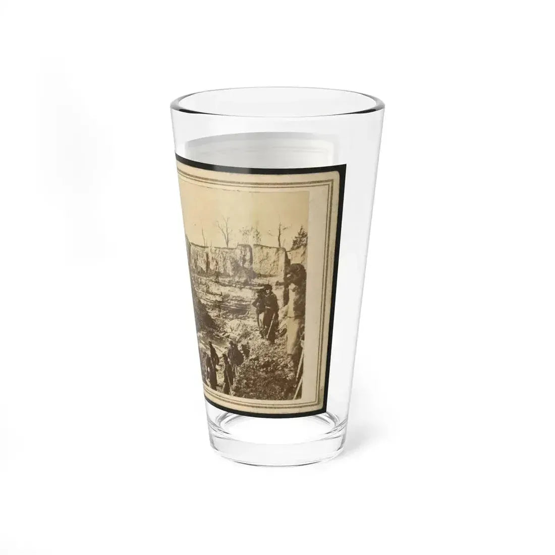 Butler's Dutch Gap Canal, James River, Virginia (U.S. Civil War) Pint Glass 16oz - Go Mug Yourself