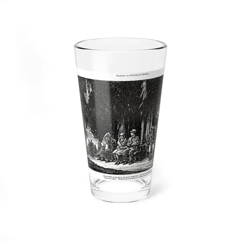 Buying A Dream, Smart Set Magazine, February 1930 (Magazine Illustration) Pint Glass 16oz 16oz - Go Mug Yourself
