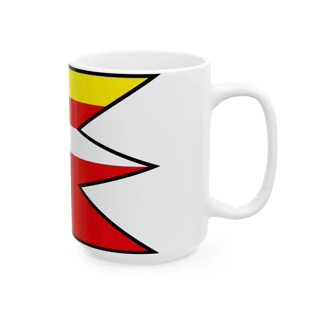 Buzitka Lucenec Flag (Slovakia) White Coffee Mug - Go Mug Yourself