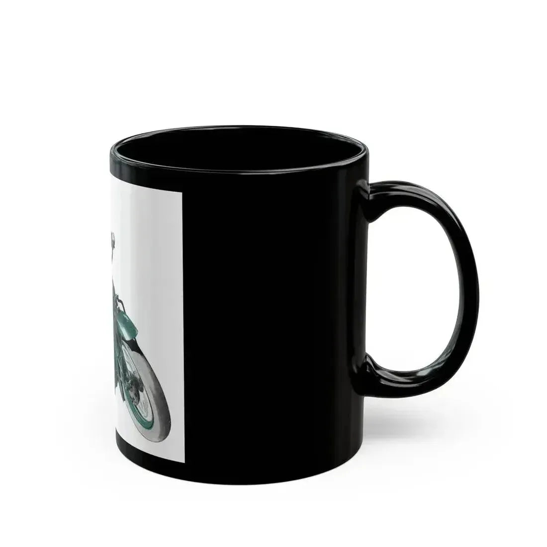 Buzz Meets a Mammoth (2), The American Magazine, July 1938 - Black Coffee Mug - Go Mug Yourself