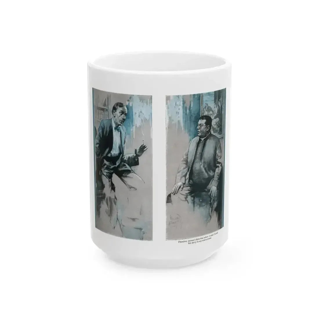 Buzz the Bullfrog (1), The American Magazine, January 1934 - White Coffee Mug 15oz - Go Mug Yourself
