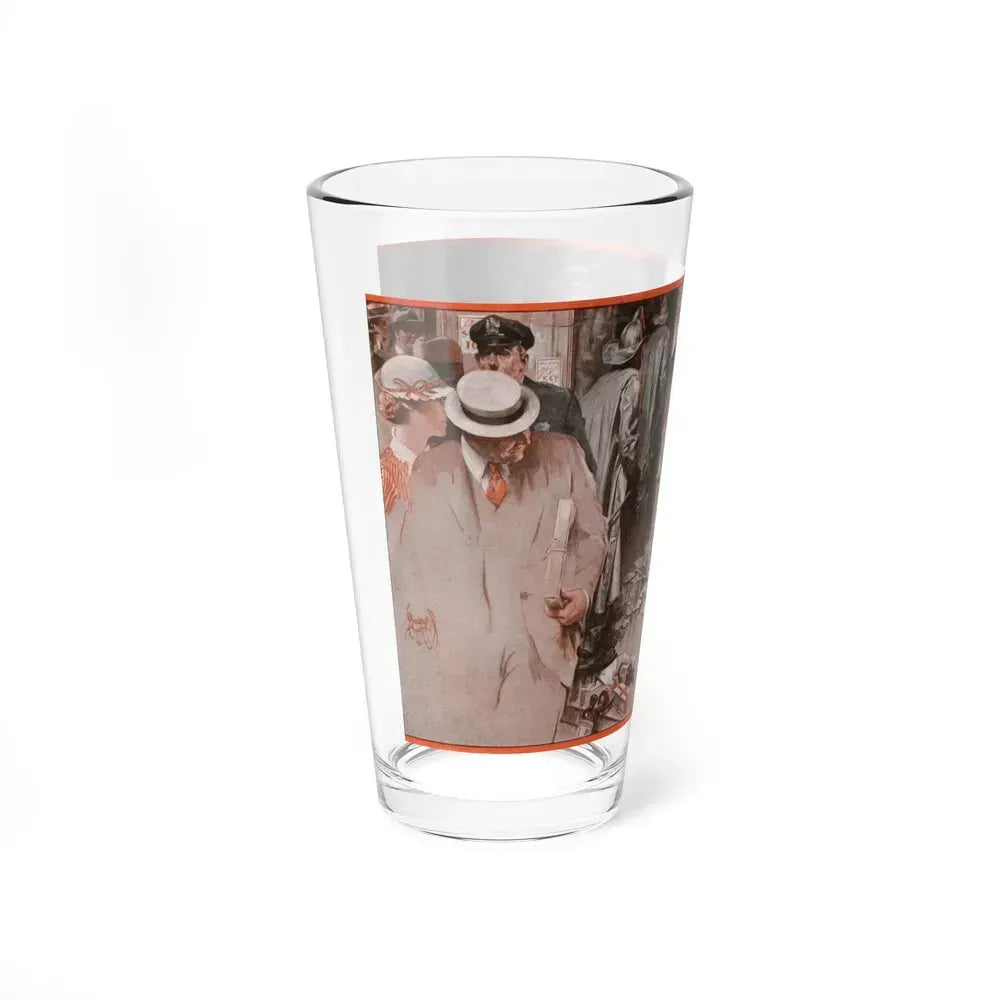 Buzz the Bullfrog (2), The American Magazine, January 1934 (Magazine Illustration) Pint Glass 16oz - Go Mug Yourself