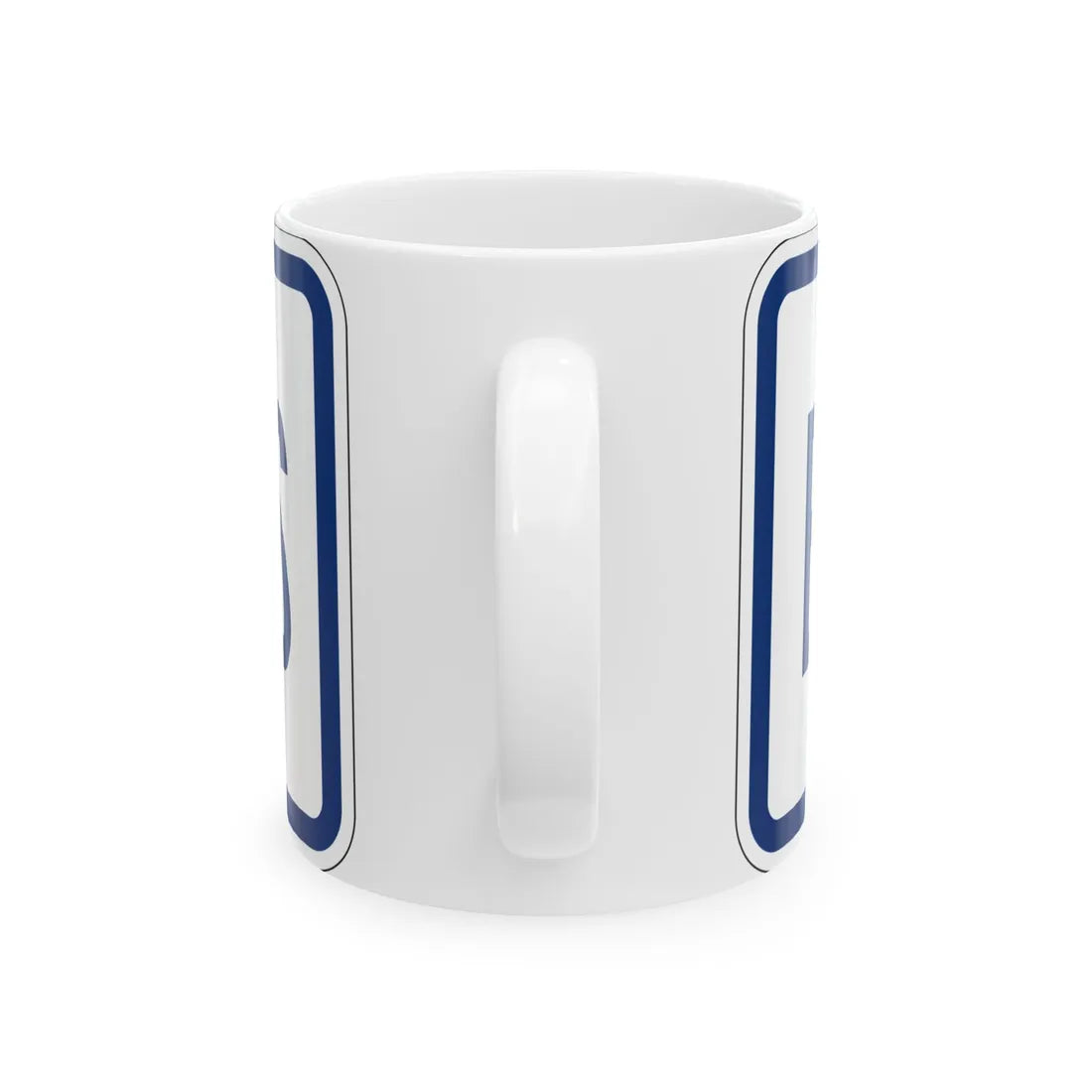 By-pass plate South Carolina (South Carolina) (Road Sign) White Coffee Mug - Go Mug Yourself
