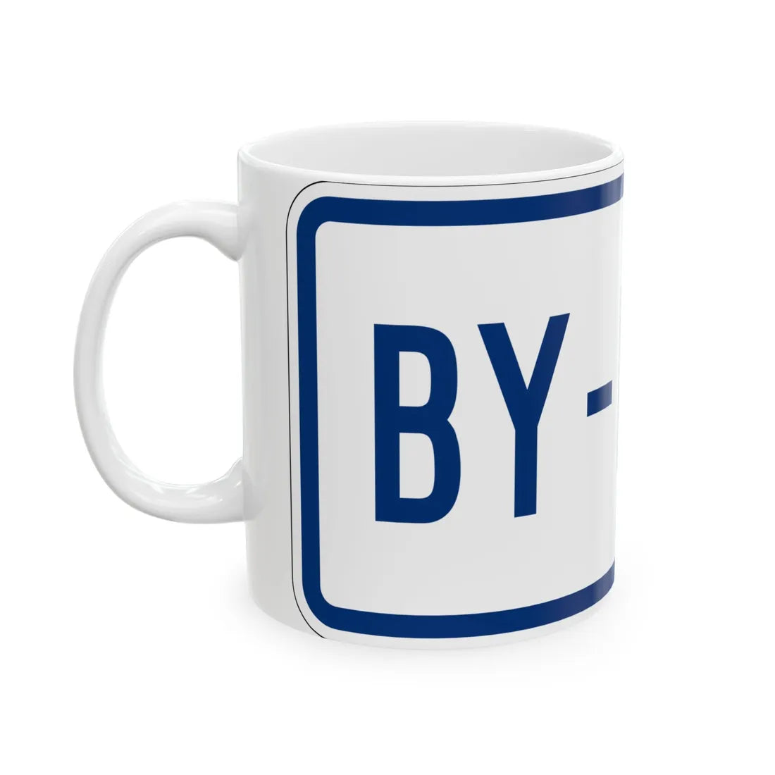 By-pass plate South Carolina (South Carolina) (Road Sign) White Coffee Mug - Go Mug Yourself