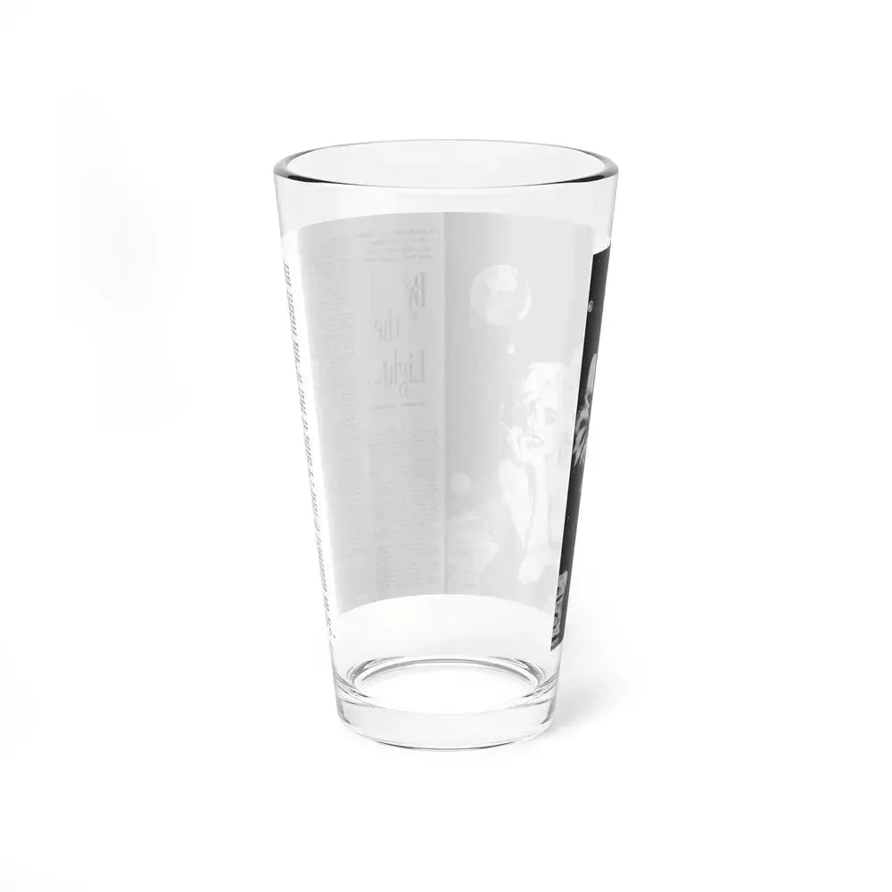 By the Light, Adam magazine, October 1958 (Magazine Illustration) Pint Glass 16oz - Go Mug Yourself