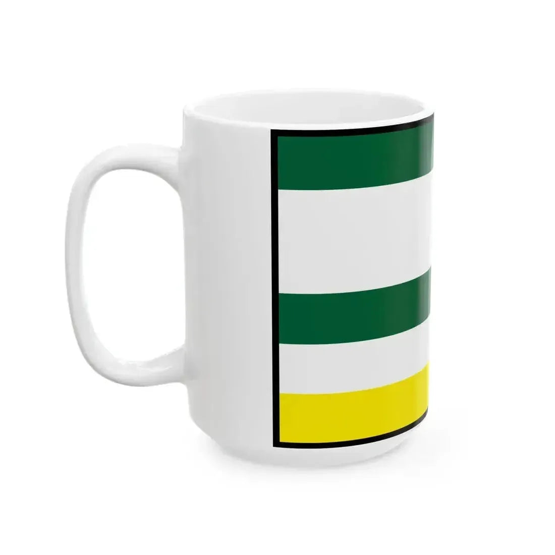 Bystra Stropkov Flag (Slovakia) White Coffee Mug - Go Mug Yourself
