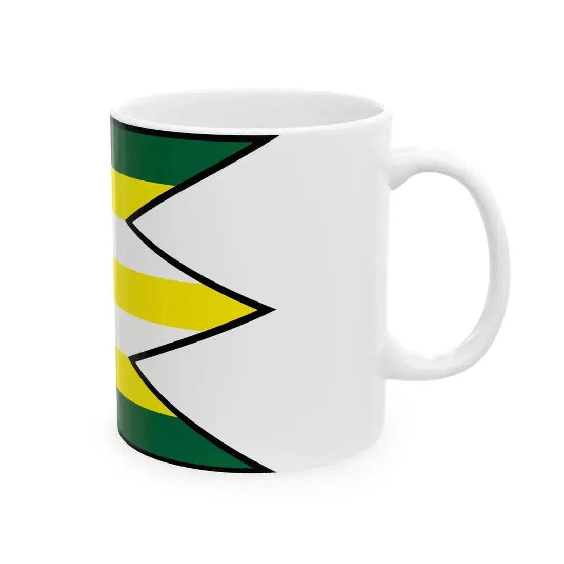 Bystricany Prievidza Flag (Slovakia) White Coffee Mug - Go Mug Yourself
