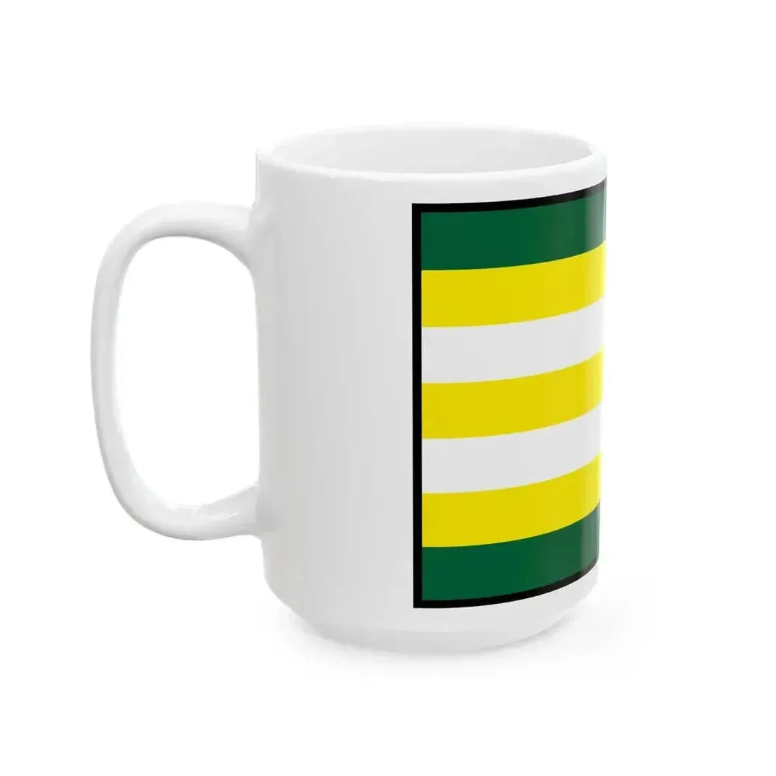 Bystricany Prievidza Flag (Slovakia) White Coffee Mug - Go Mug Yourself
