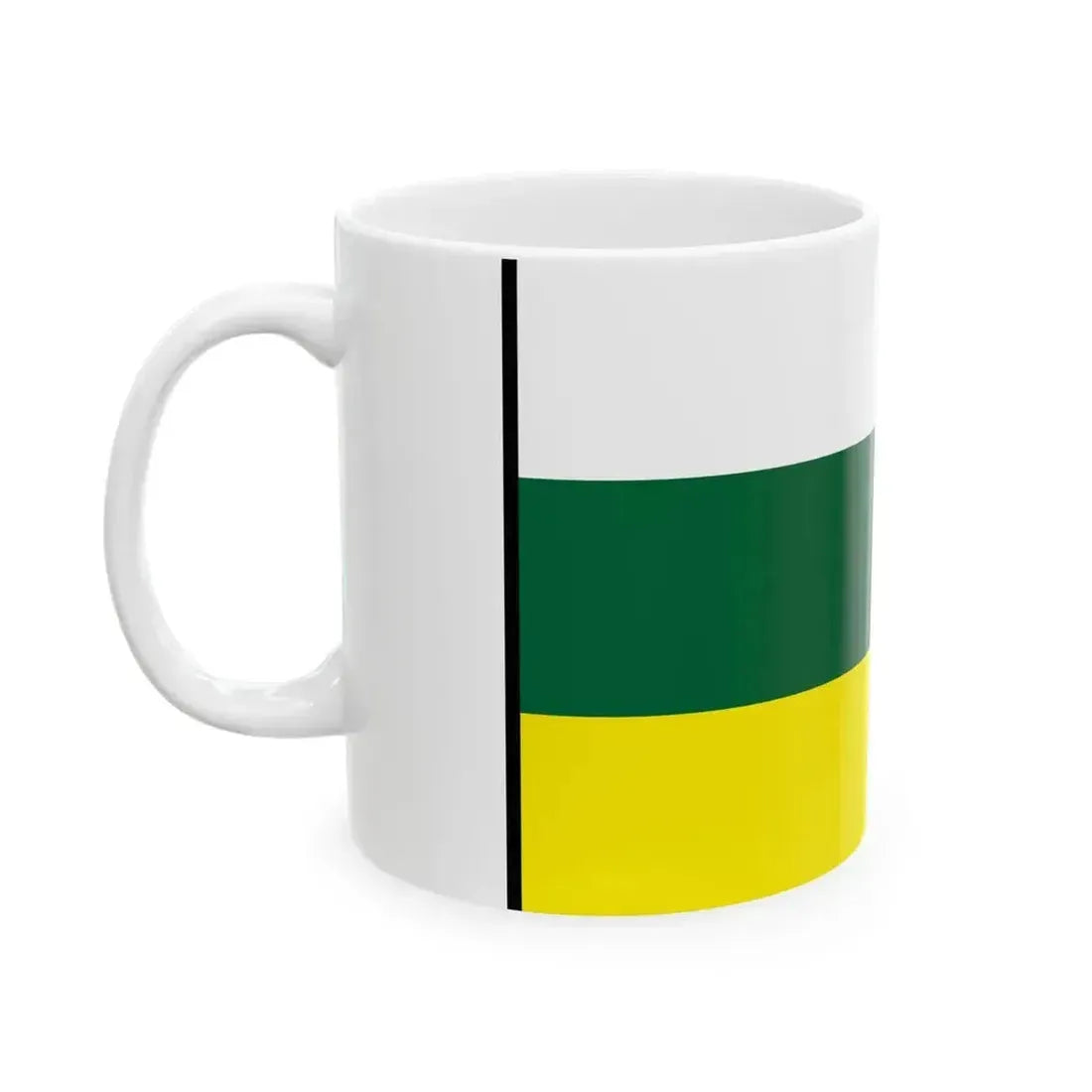 Bytca Bytca Flag (Slovakia) White Coffee Mug - Go Mug Yourself