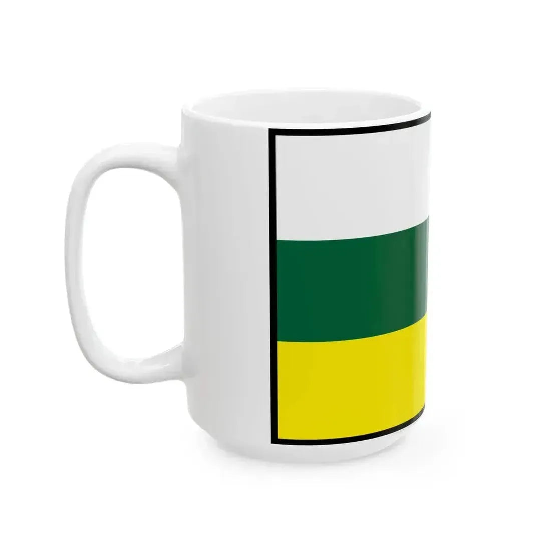 Bytca Bytca Flag (Slovakia) White Coffee Mug - Go Mug Yourself
