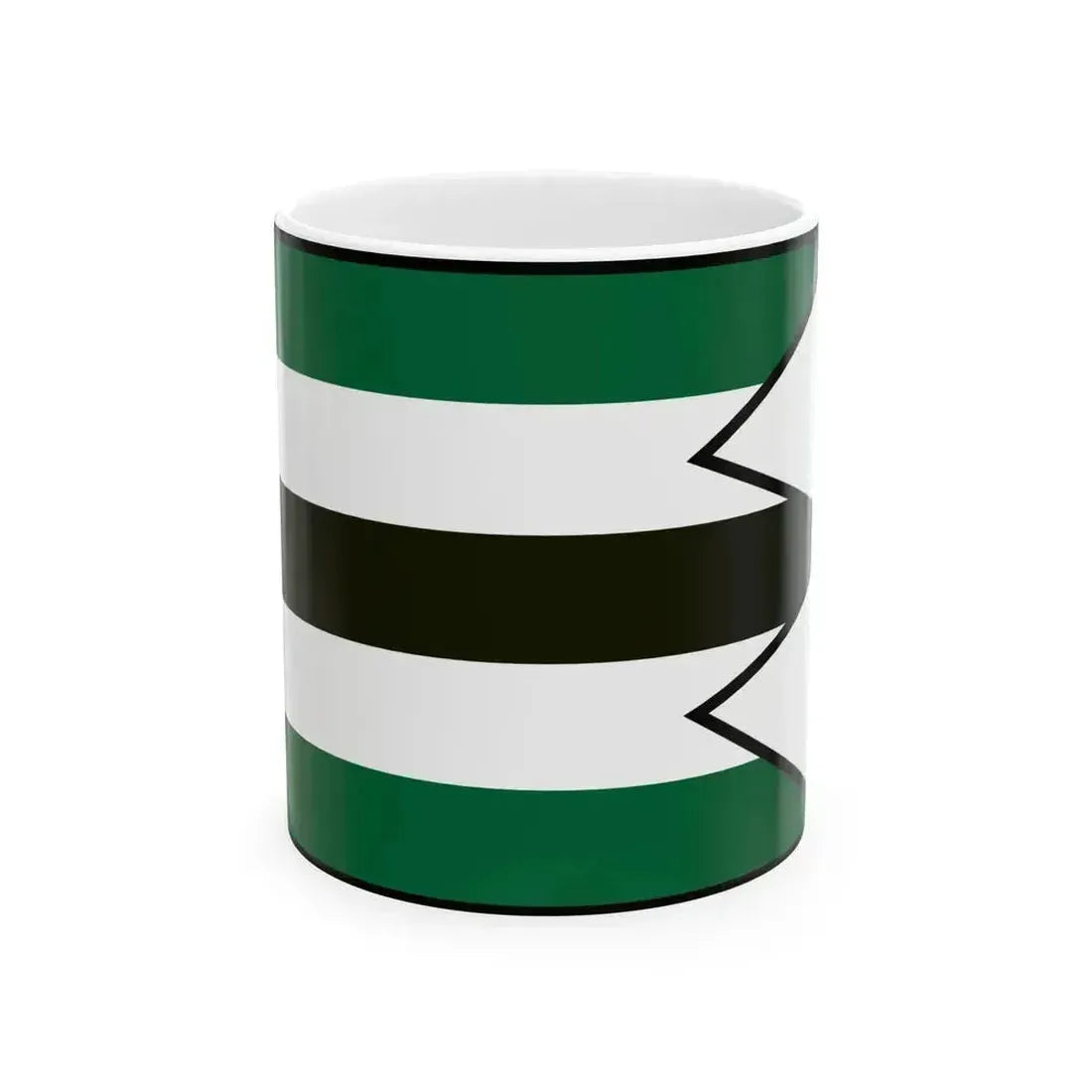Bzany Stropkov Flag (Slovakia) White Coffee Mug 11oz - Go Mug Yourself