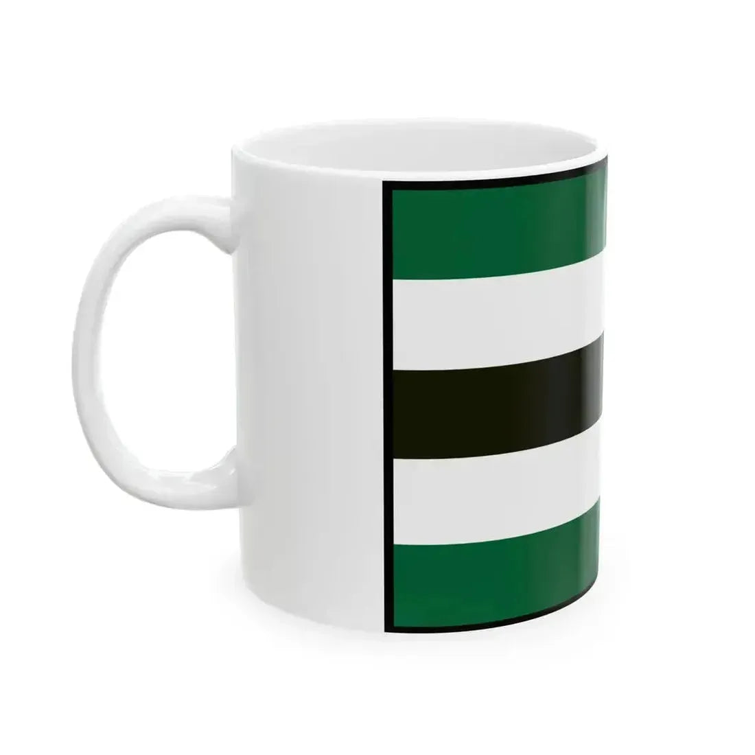 Bzany Stropkov Flag (Slovakia) White Coffee Mug - Go Mug Yourself