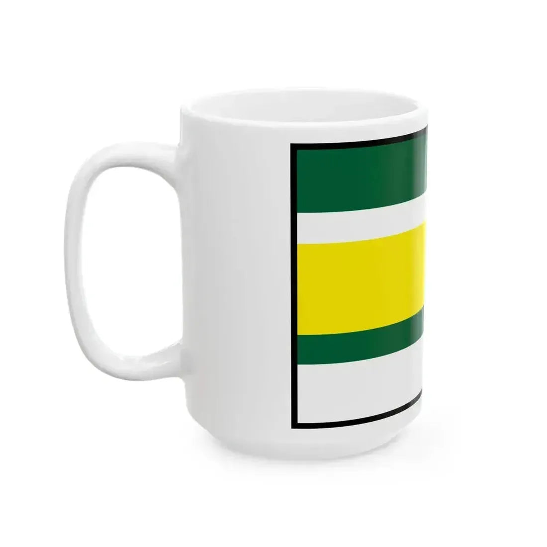 Bzenov Presov Flag (Slovakia) White Coffee Mug - Go Mug Yourself