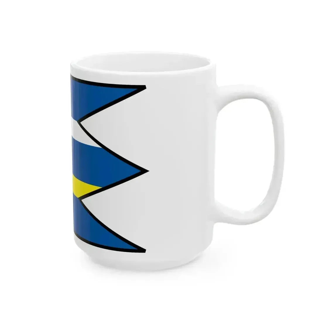 Bzovik Krupina Flag (Slovakia) White Coffee Mug - Go Mug Yourself