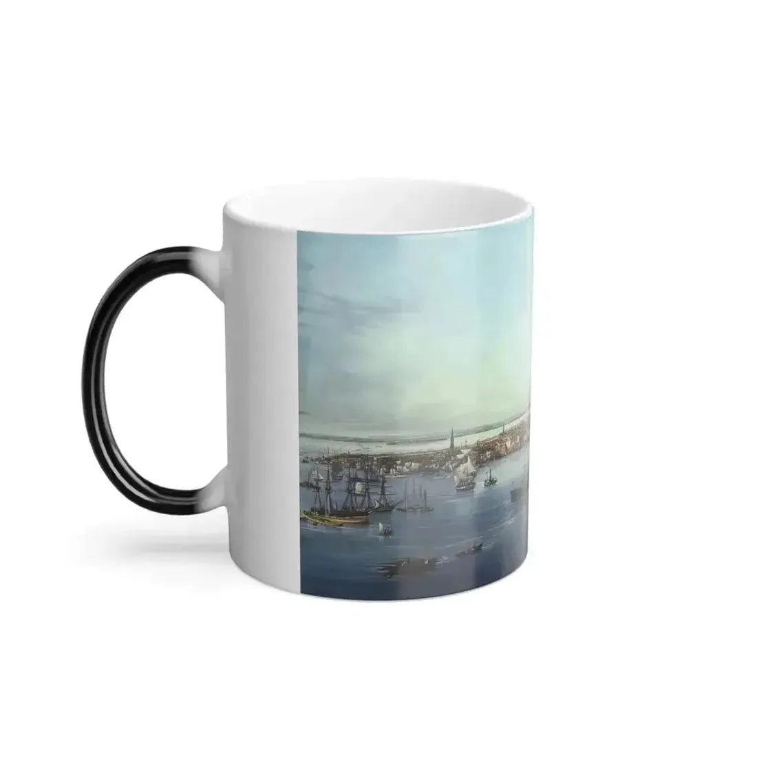 C Mottram after John W Hill - New York - 1855 - Color Changing Mug 11oz - Go Mug Yourself