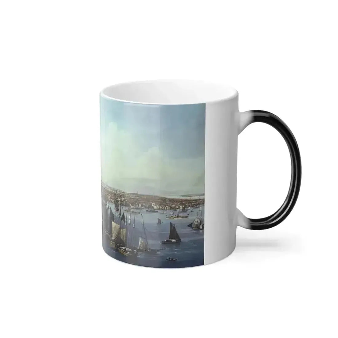 C Mottram after John W Hill - New York - 1855 - Color Changing Mug 11oz - Go Mug Yourself