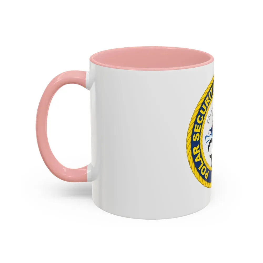 C2495 Polar Security Cutter Program IPO (U.S. Coast Guard) Accent Coffee Mug - Go Mug Yourself