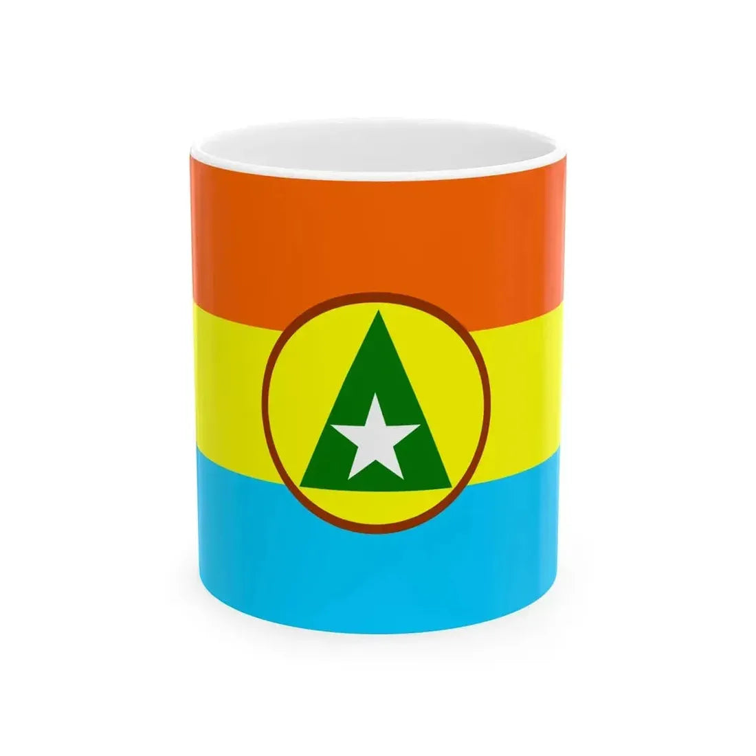 Cabinda (Angola) White Coffee Mug 11oz - Go Mug Yourself
