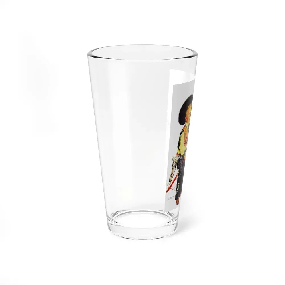 Cactus Pete rides again (Magazine Illustration) Pint Glass 16oz - Go Mug Yourself