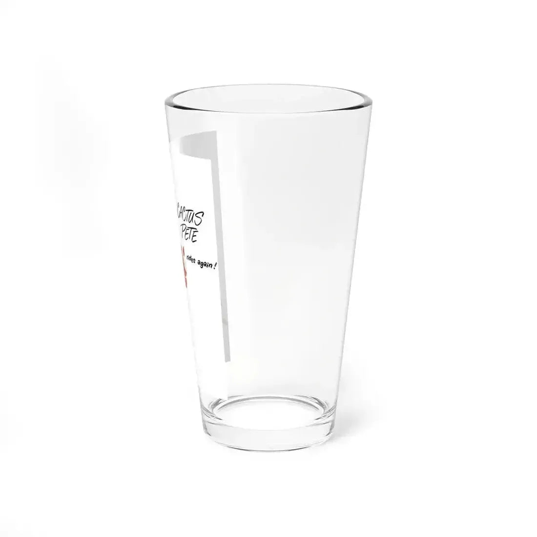 Cactus Pete rides again (Magazine Illustration) Pint Glass 16oz - Go Mug Yourself