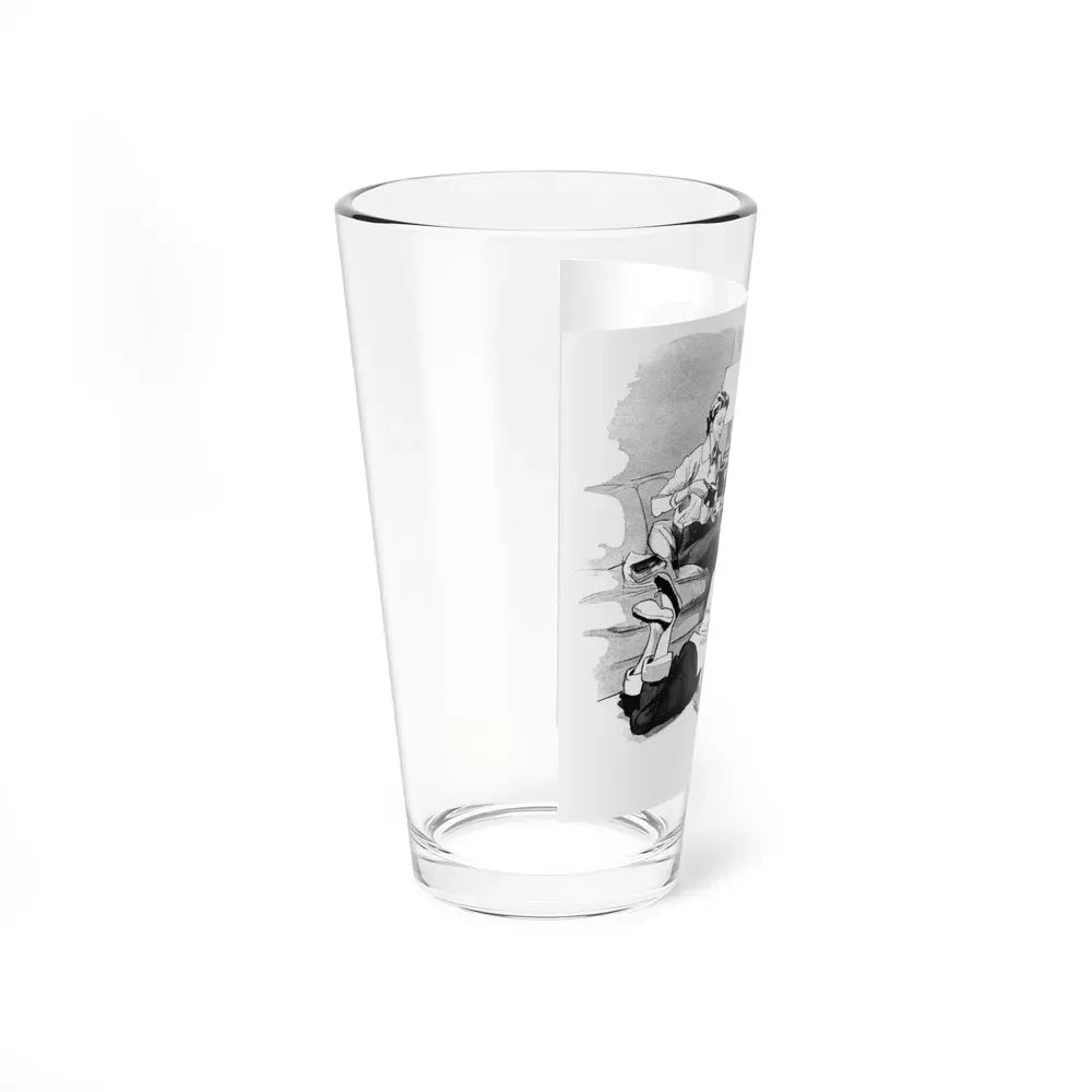 Cadbury's Drinking Chocolate advertisement (2), 1954 (Magazine Illustration) Pint Glass 16oz - Go Mug Yourself