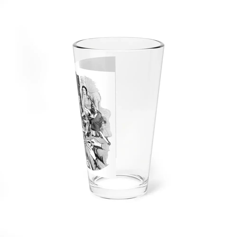 Cadbury's Drinking Chocolate advertisement (2), 1954 (Magazine Illustration) Pint Glass 16oz - Go Mug Yourself