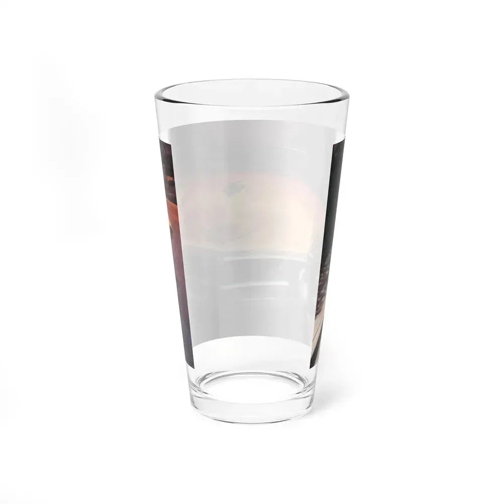 Cadillac Convertible (Magazine Illustration) Pint Glass 16oz - Go Mug Yourself