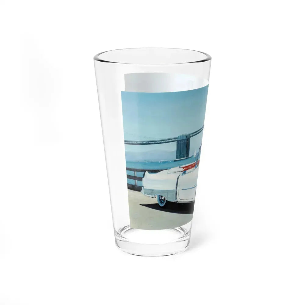 Cadillac (Magazine Illustration) Pint Glass 16oz - Go Mug Yourself