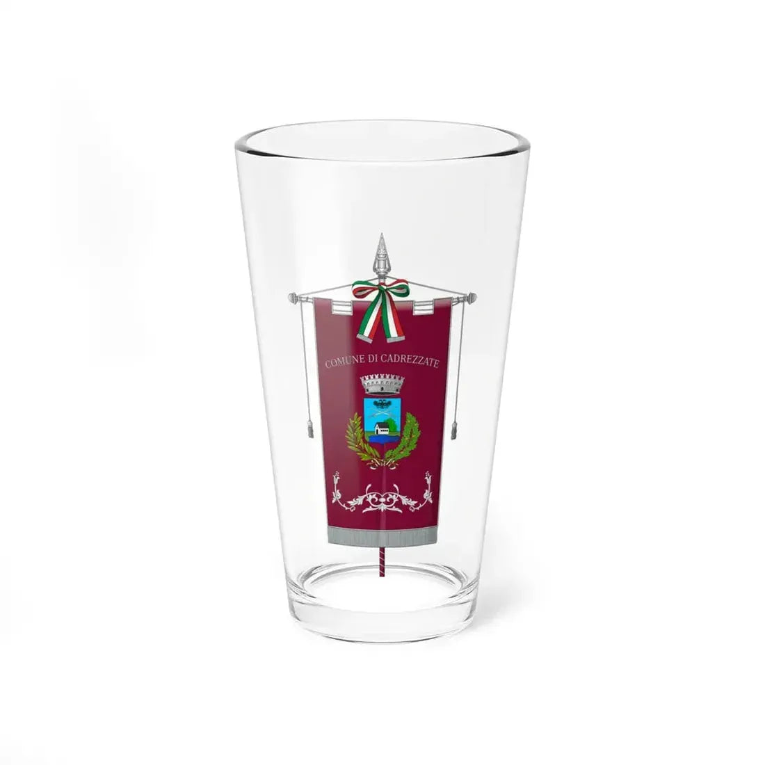 Cadrezzate-Gonfalone (Italy) Pint Glass 16oz 16oz - Go Mug Yourself