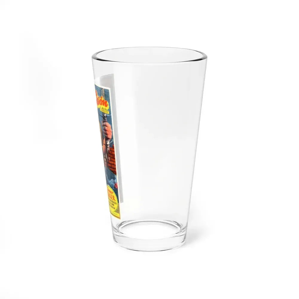 CAGED 1950 Movie Poster - Pint Glass 16oz - Go Mug Yourself