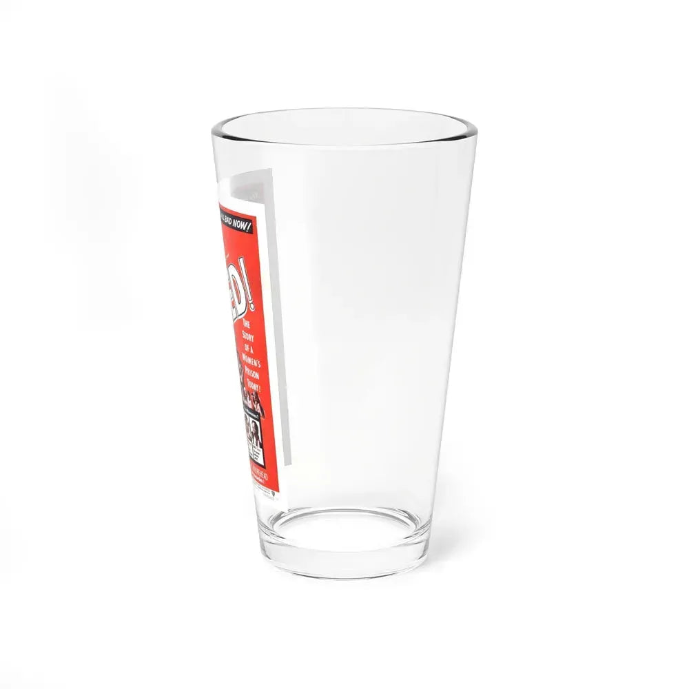 CAGED! (2) 1950 Movie Poster - Pint Glass 16oz - Go Mug Yourself