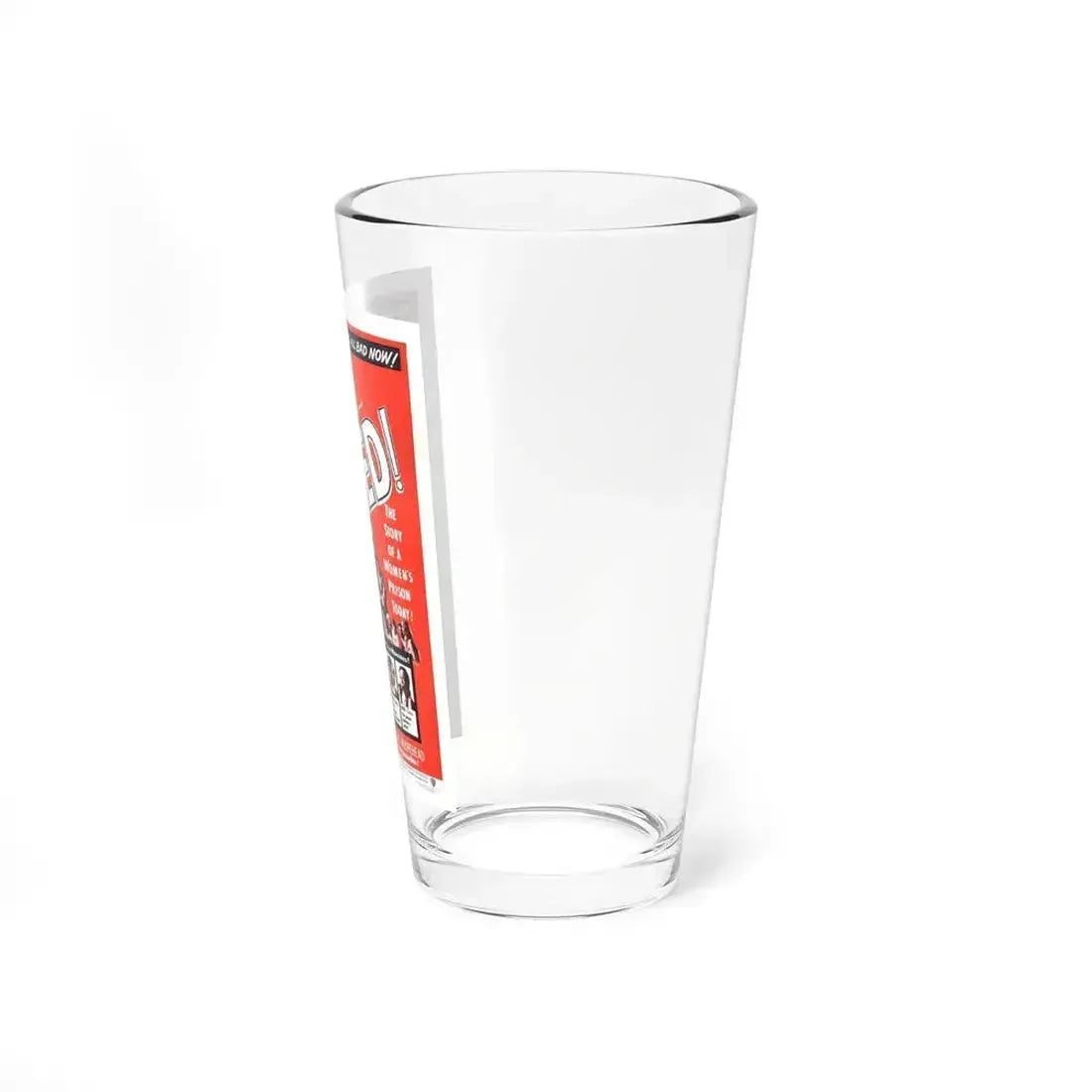 CAGED! (2) 1950 Movie Poster - Pint Glass 16oz - Go Mug Yourself