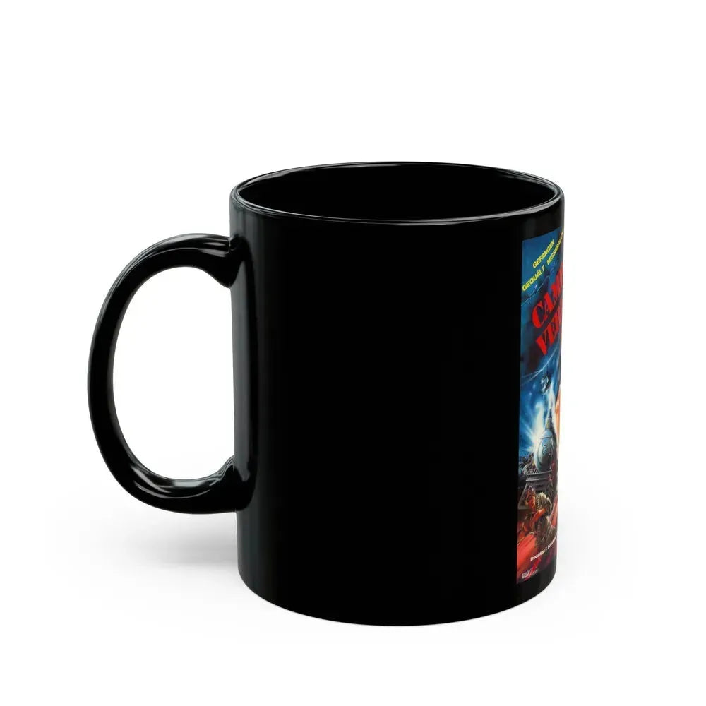 CAGED FURY (GERMAN) 1983 Movie Poster - Black Coffee Mug - Go Mug Yourself
