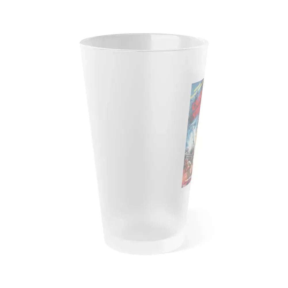 CAGED FURY (GERMAN) 1983 Movie Poster - Frosted Pint Glass 16oz - Go Mug Yourself