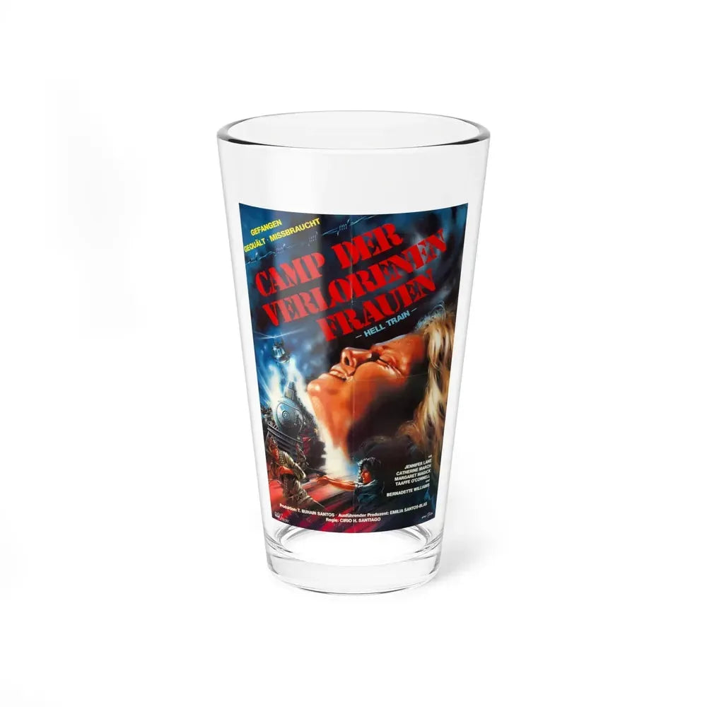 CAGED FURY (GERMAN) 1983 Movie Poster - Pint Glass 16oz 16oz - Go Mug Yourself