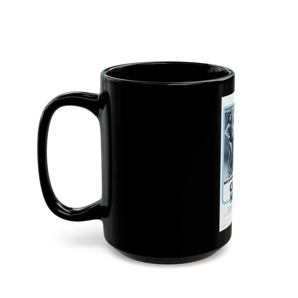 CAGED HEAT! 1974 Movie Poster - Black Coffee Mug - Go Mug Yourself