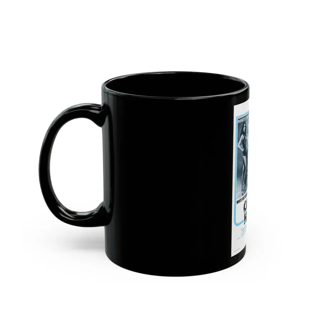 CAGED HEAT! 1974 Movie Poster - Black Coffee Mug - Go Mug Yourself