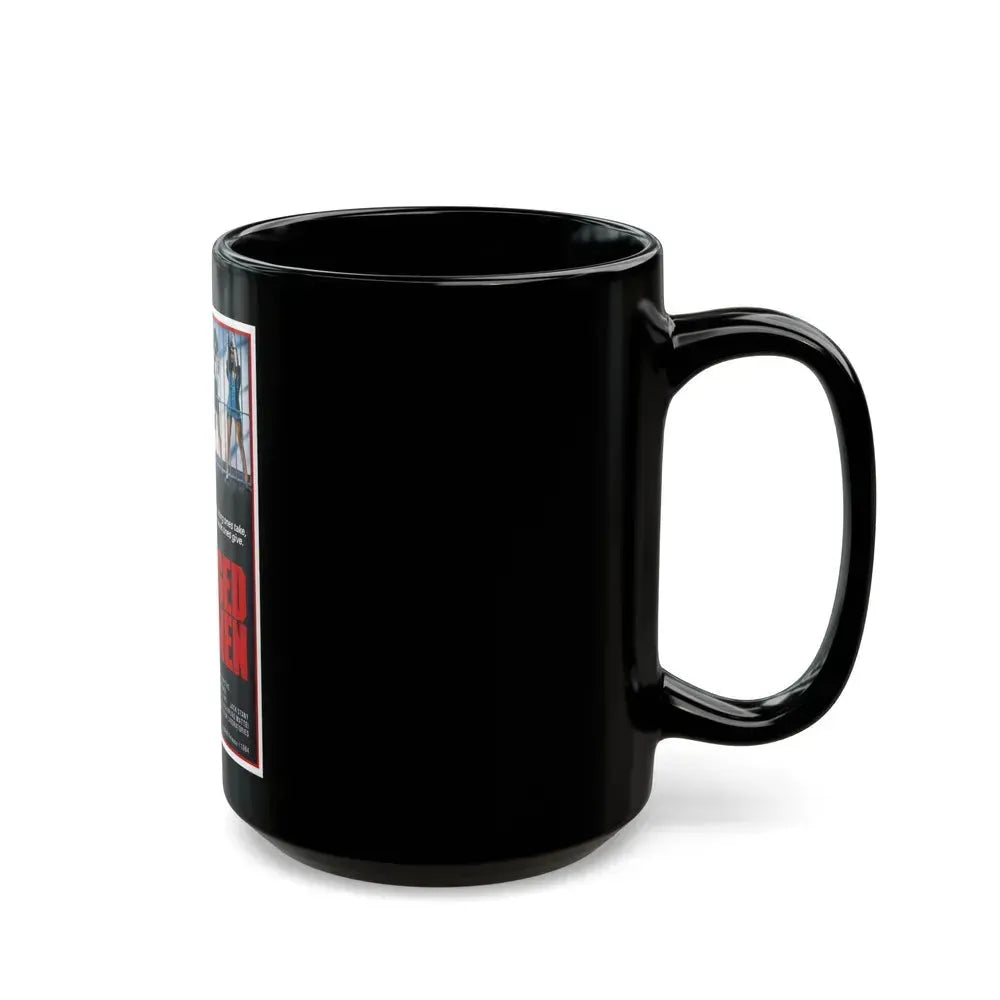 CAGED WOMEN 1970 Movie Poster - Black Coffee Mug - Go Mug Yourself