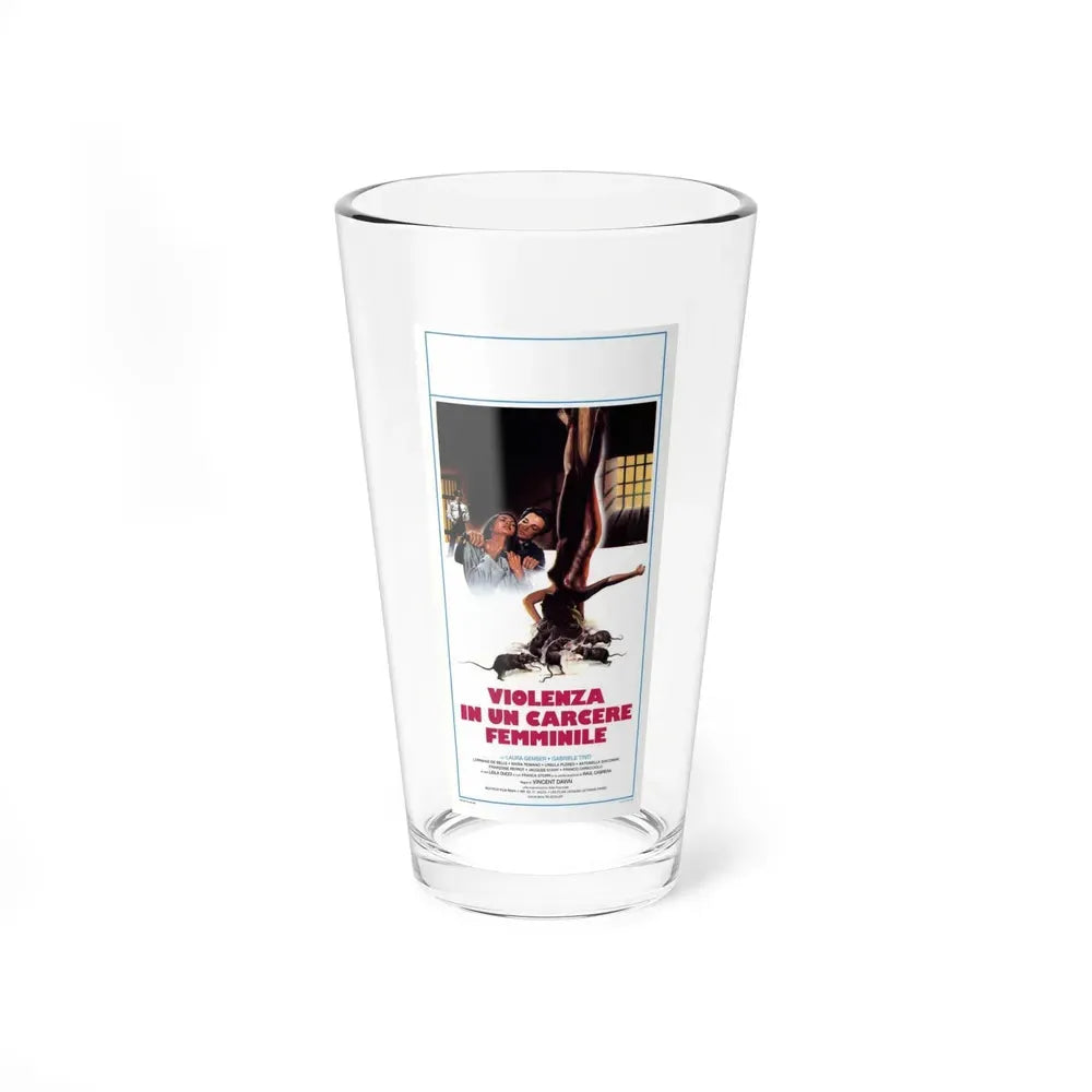 CAGED WOMEN (ITALIAN) 1970 Movie Poster - Pint Glass 16oz 16oz - Go Mug Yourself