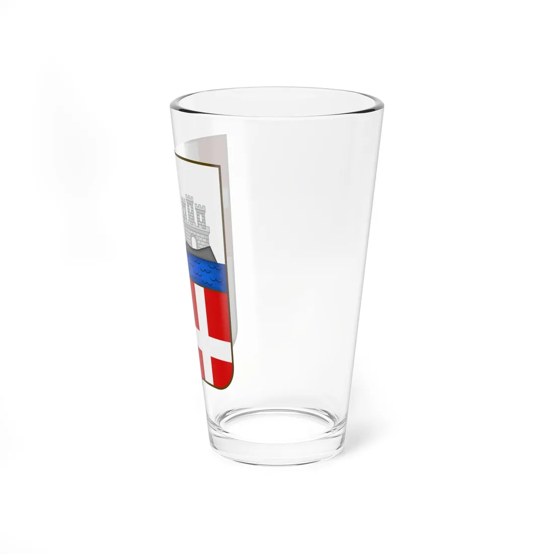 Cagliari coat of arms escutcheon (Italy) (Coat of Arms) Pint Glass 16oz - Go Mug Yourself