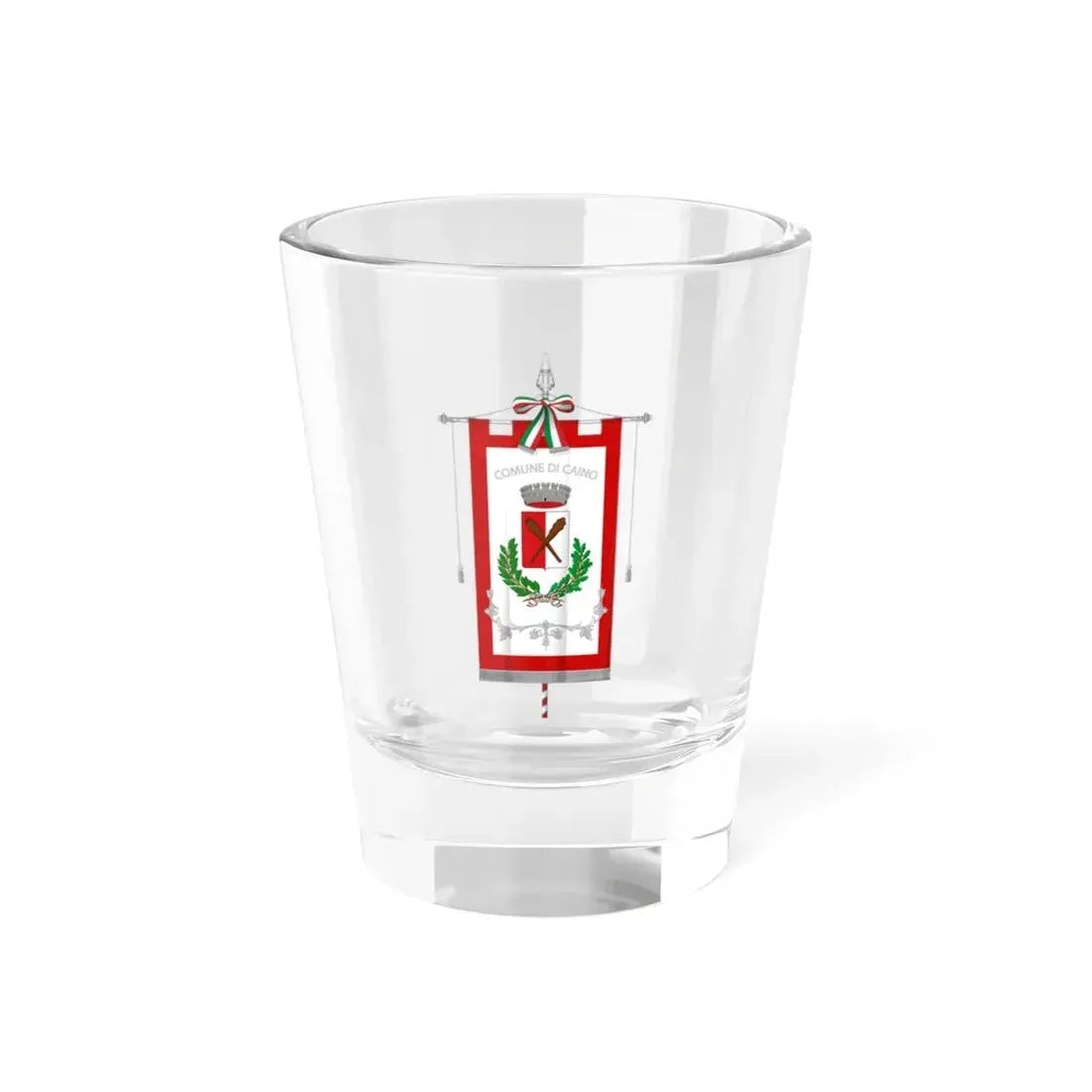 Caino-Gonfalone (Italy) Shot Glass 1.5oz 1.5oz - Go Mug Yourself