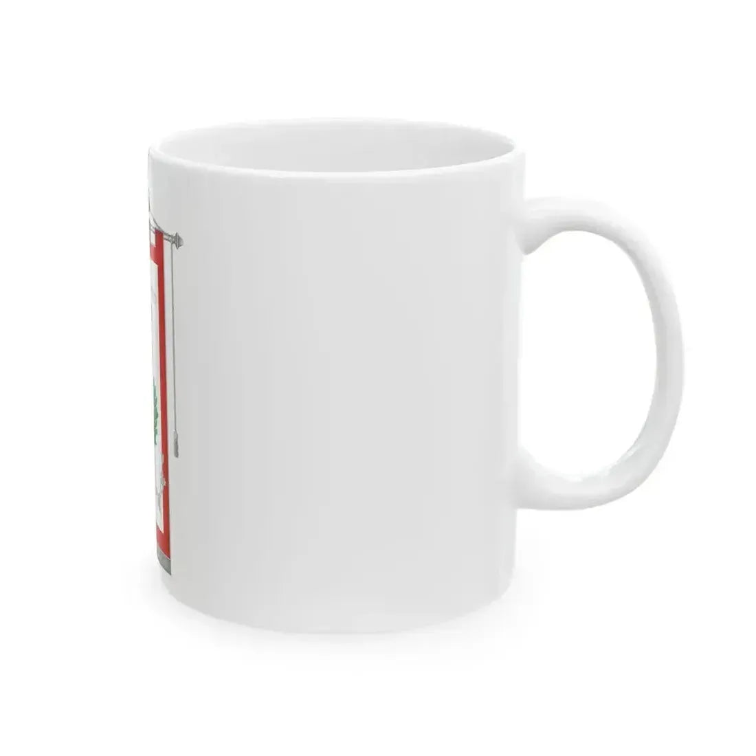 Caino-Gonfalone (Italy) White Coffee Mug - Go Mug Yourself