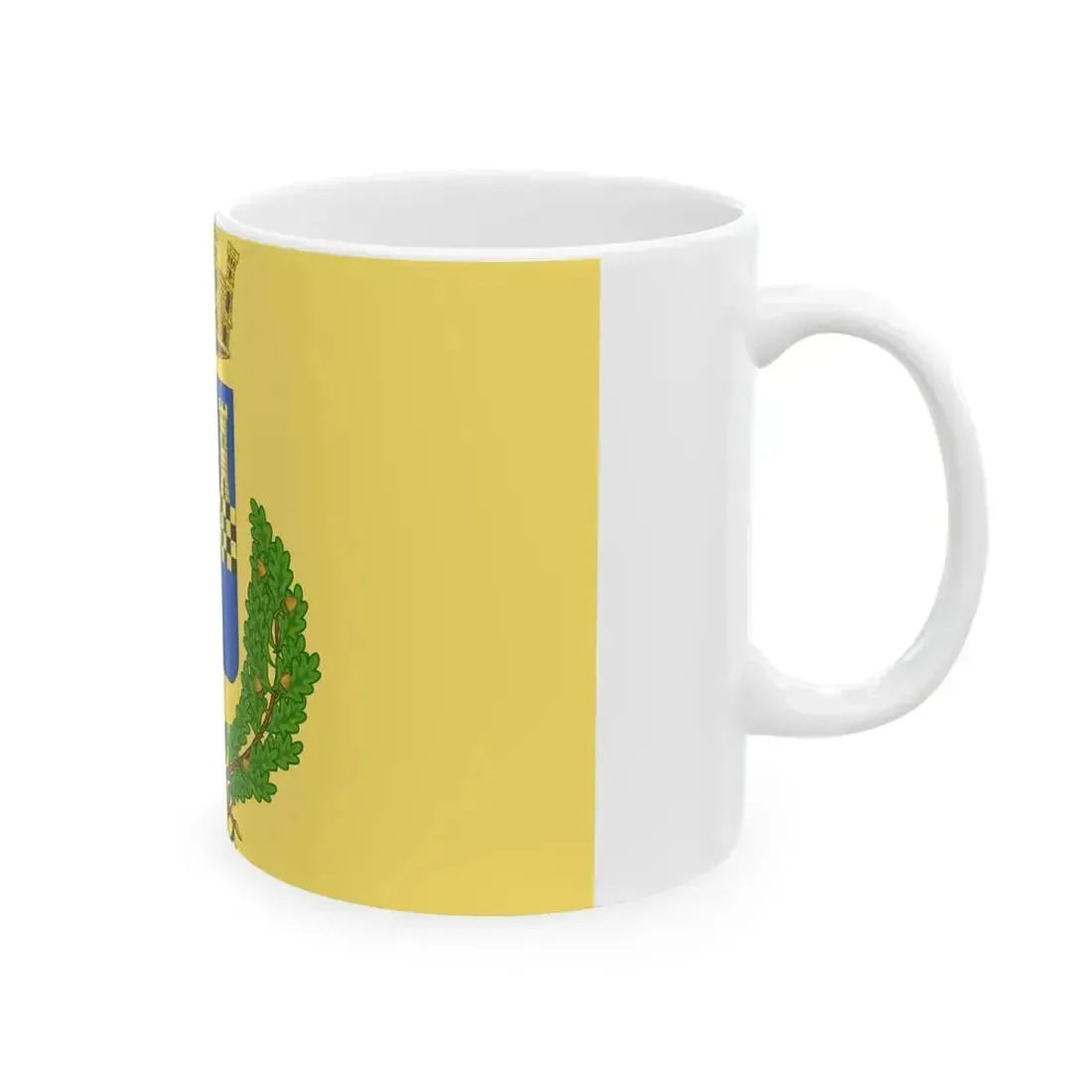 Cairo Montenotte-Bandiera (Italy) White Coffee Mug - Go Mug Yourself