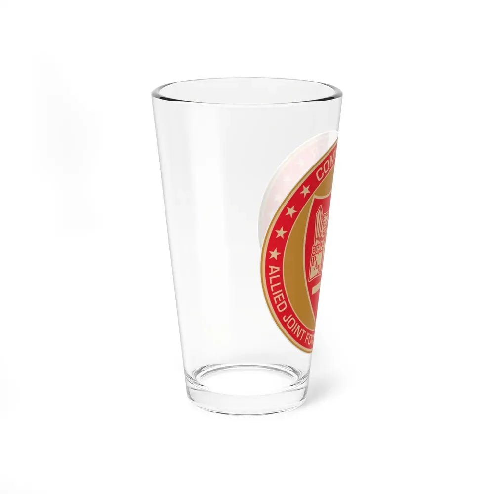 CAJFC Naples Commander Allied Joint Forces (U.S. Navy) Pint Glass 16oz - Go Mug Yourself