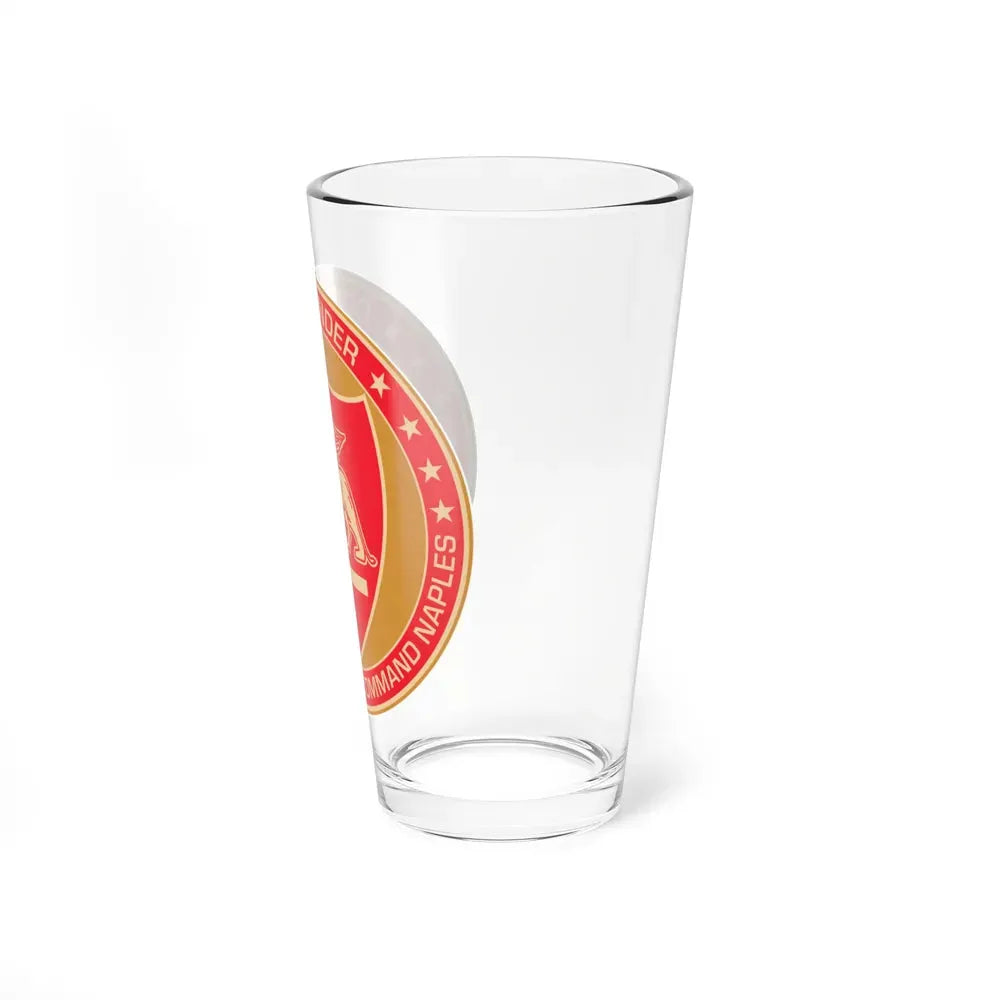 CAJFC Naples Commander Allied Joint Forces (U.S. Navy) Pint Glass 16oz - Go Mug Yourself