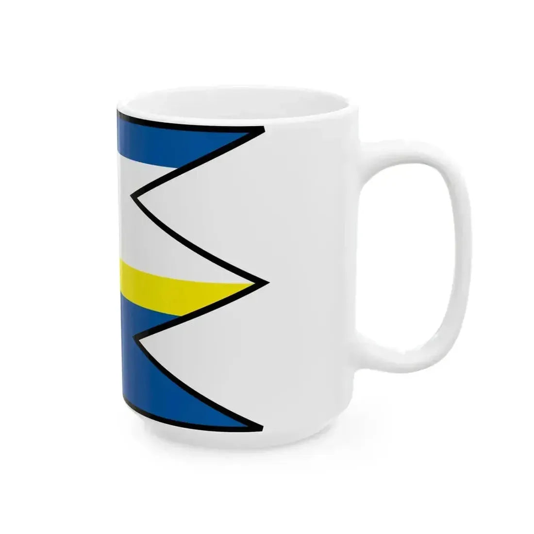 Cakajovce Nitra Flag (Slovakia) White Coffee Mug - Go Mug Yourself
