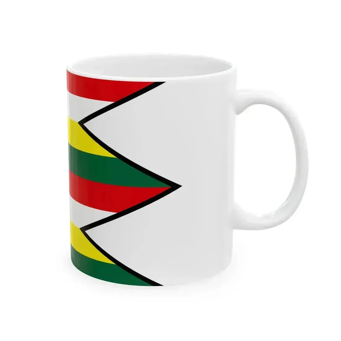 Cakanovce Kosice Okolie Flag (Slovakia) White Coffee Mug - Go Mug Yourself