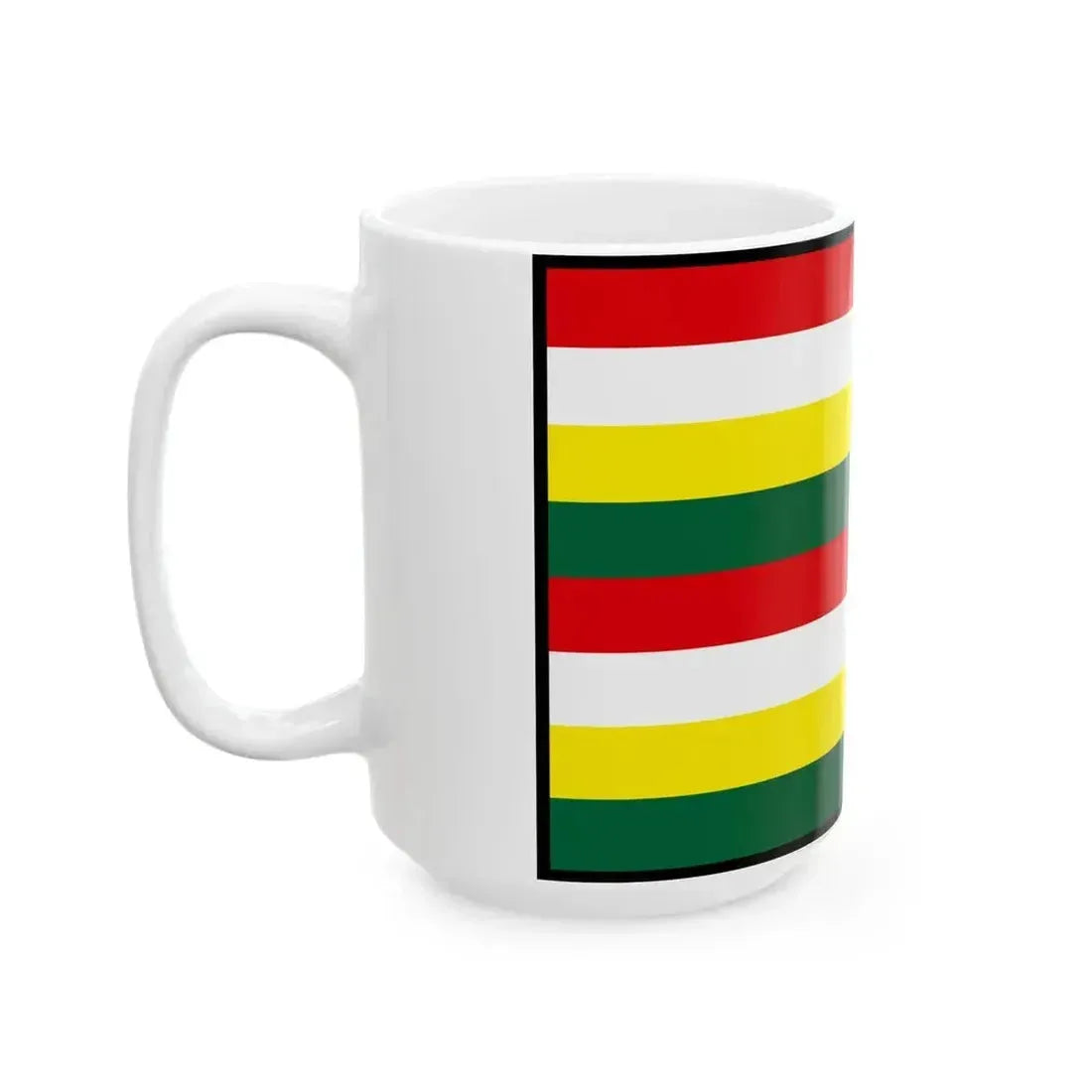 Cakanovce Kosice Okolie Flag (Slovakia) White Coffee Mug - Go Mug Yourself